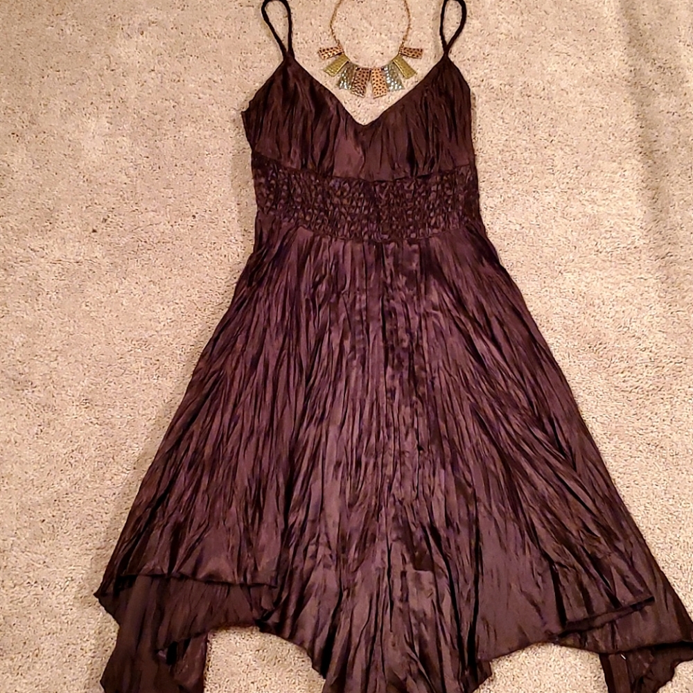 Sexy Brown 👗 dress